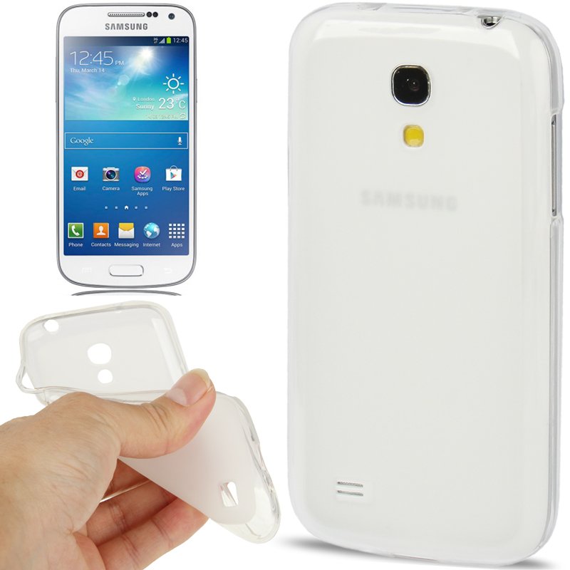 Coque Pour Samsung Galaxy S4 Mini I9195 Silicone Transparente