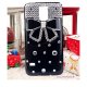 Coque Pour Samsung Galaxy S5 i9600 Noeud Bling Strass 